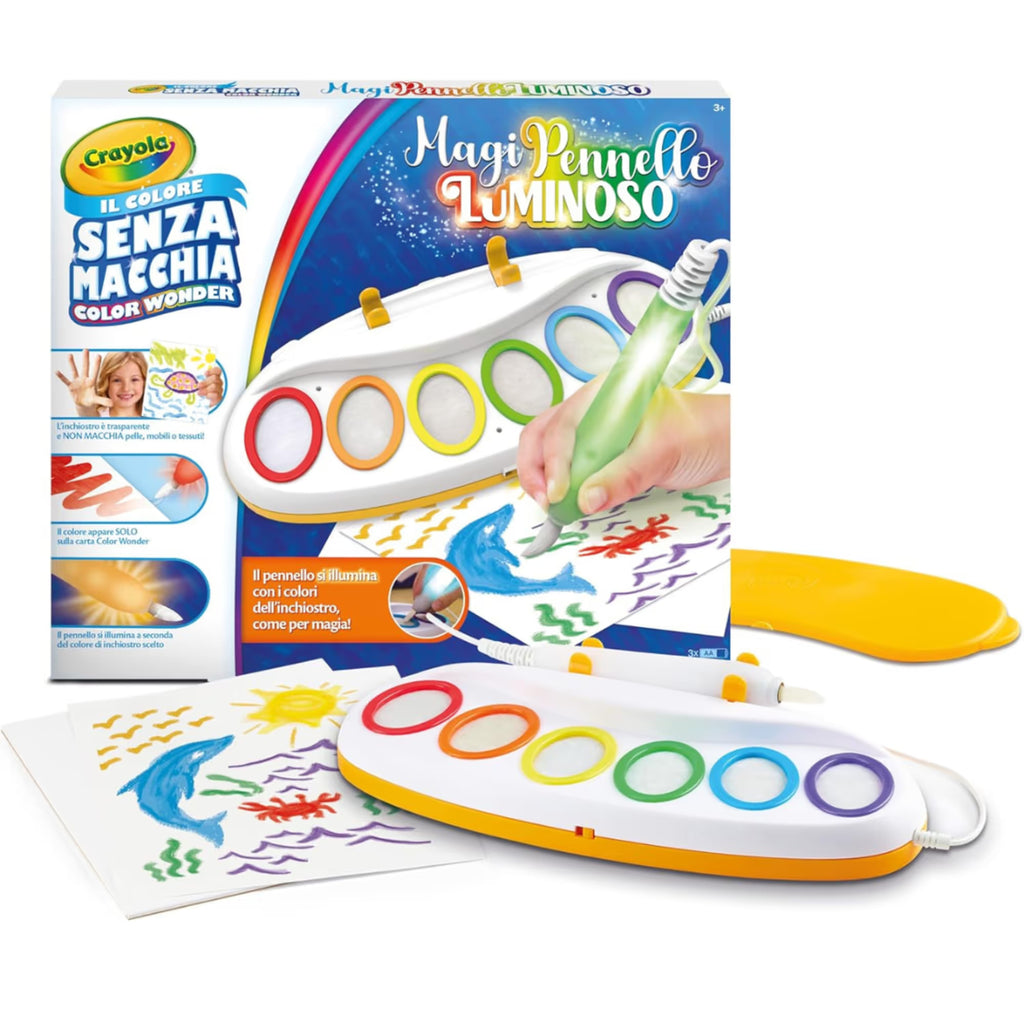 GIOCO MAGIPENNELLO LUMINOSO CRAYOLA