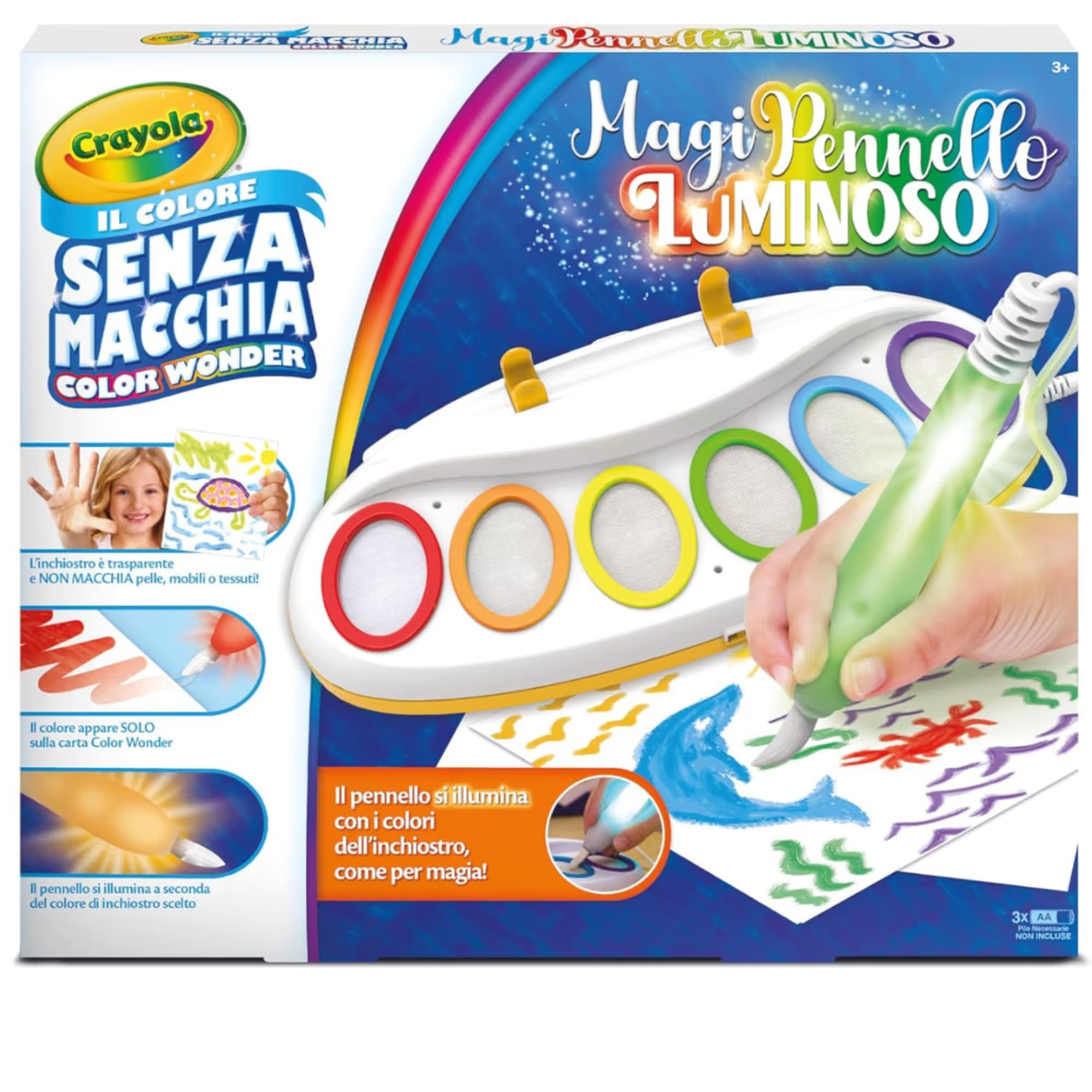 GIOCO MAGIPENNELLO LUMINOSO CRAYOLA