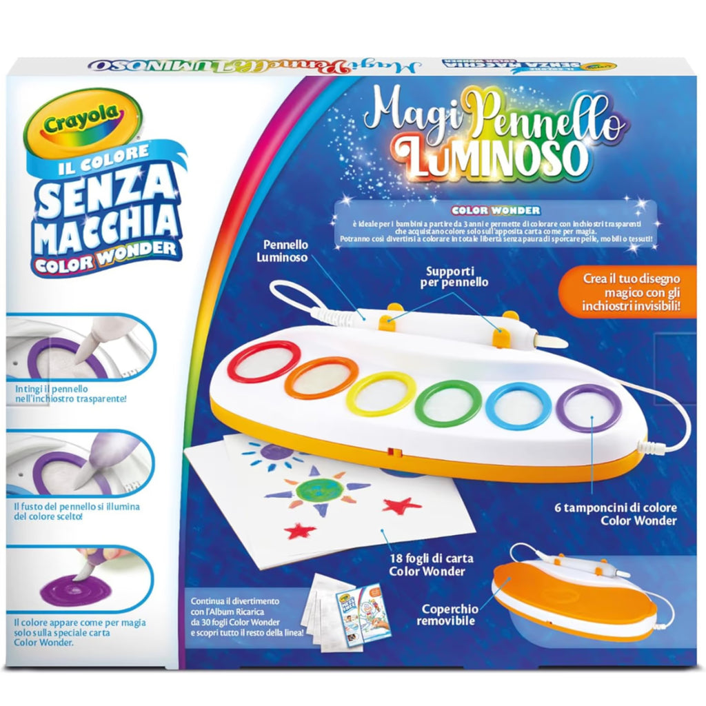 GIOCO MAGIPENNELLO LUMINOSO CRAYOLA