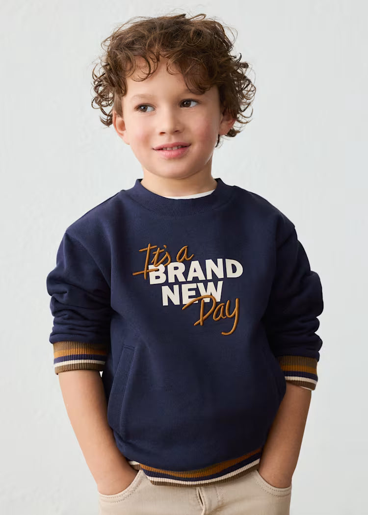 MAGLIA PULLOVER RICAMATO MAYORAL BOY