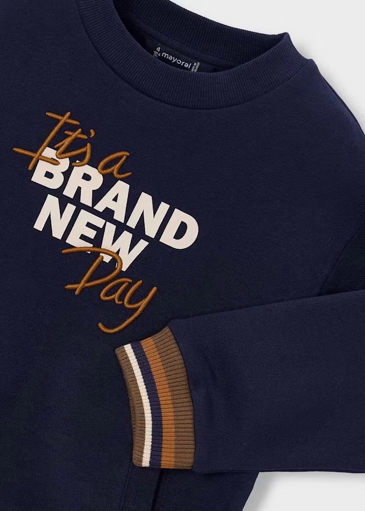 MAGLIA PULLOVER RICAMATO MAYORAL BOY