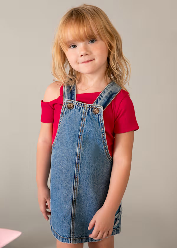 SALOPETTE DENIM MAYORAL GIRL