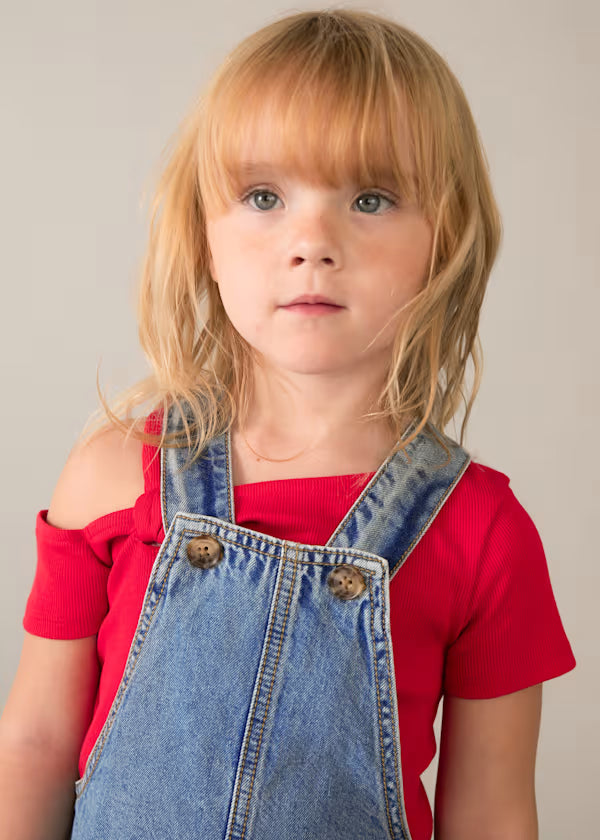 SALOPETTE DENIM MAYORAL GIRL