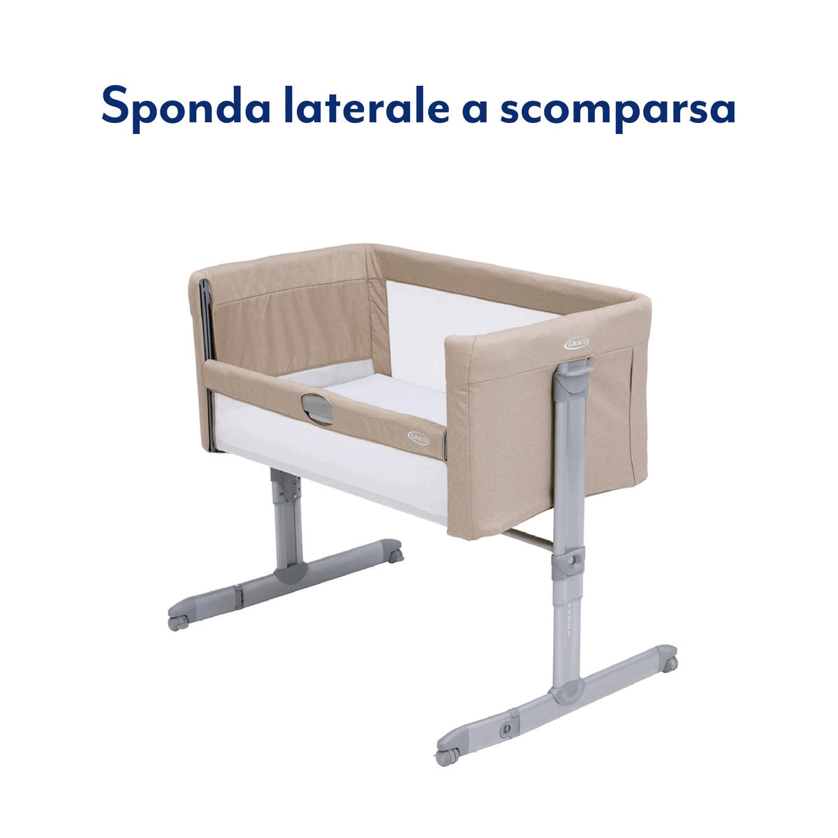 SWEET2SLEEP CULLA FIANCO LETTO GRACO