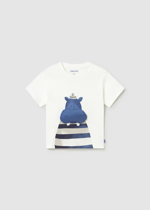 MAGLIETTA STAMPA HIPPO MAYORAL BOY