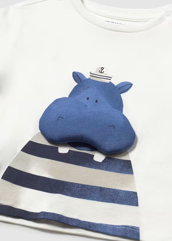 MAGLIETTA STAMPA HIPPO MAYORAL BOY