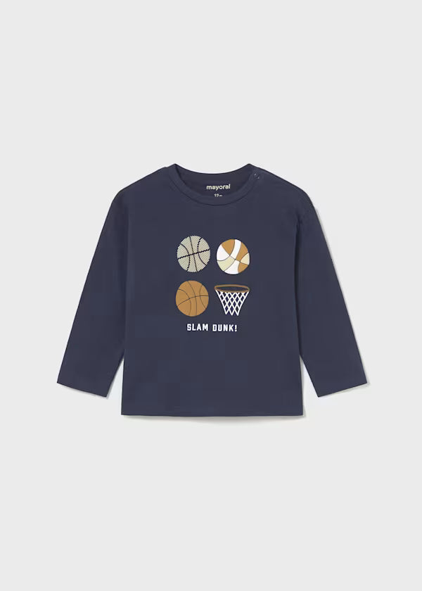 MAGLIA M/L BASKET MAYORAL BOY