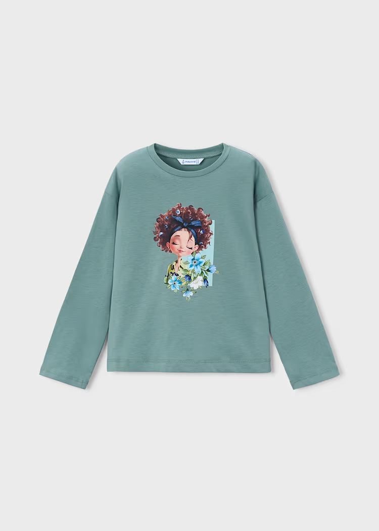 MAGLIETTA M/L MAYORAL GIRL