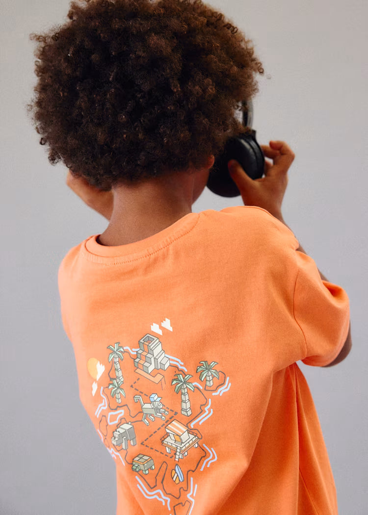 MAGLIA STAMPA MINECRAFT MAYORAL BOY