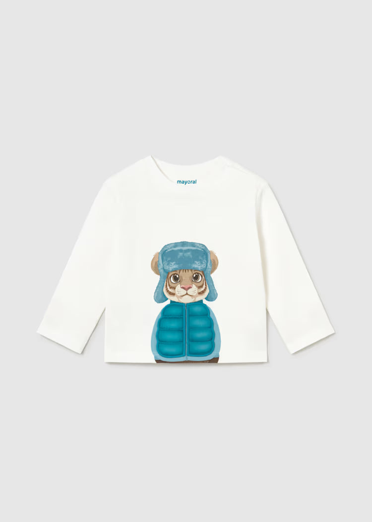 MAGLIETTA M/L ANIMAL PLAY MAYORAL BOY