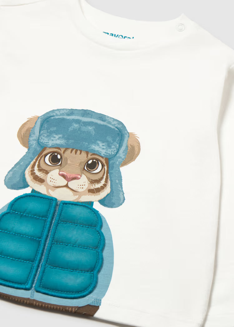 MAGLIETTA M/L ANIMAL PLAY MAYORAL BOY