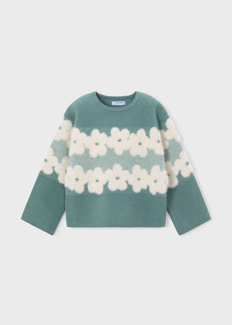 MAGLIONE JERSEY JACQUARD MAYORAL GIRL
