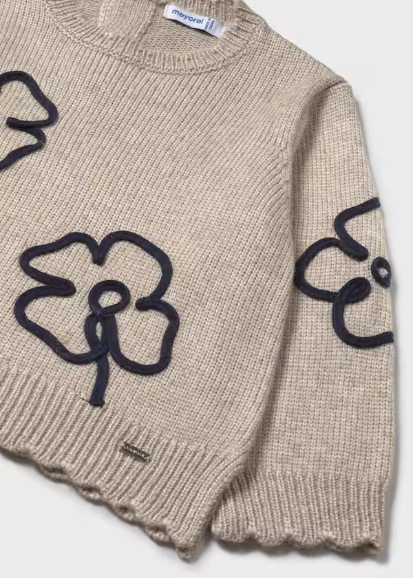 MAGLIONCINO FIORE MAYORAL GIRL