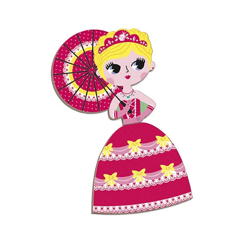 GIOCO LIBRO MAGNETICO PRINCIPESSE JANOD