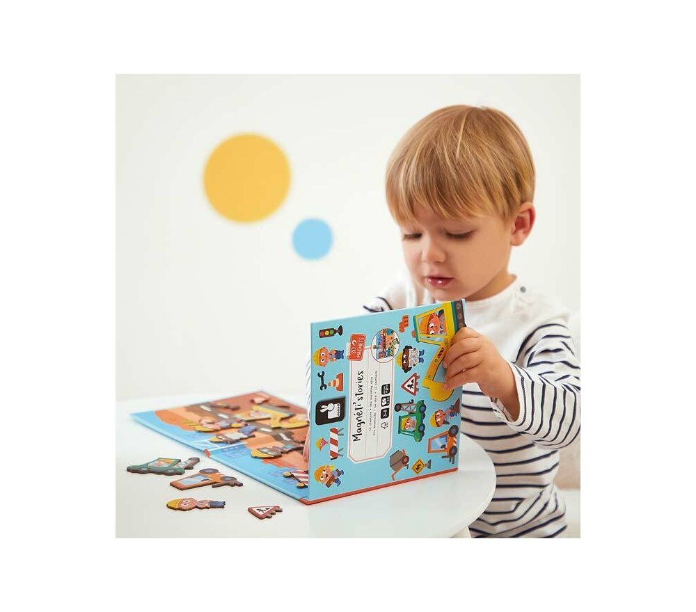 GIOCO LIBRO MAGNETI IL CANTIERE JANOD