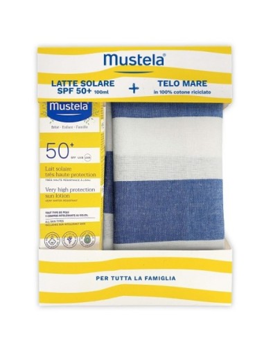 LATTE SOLARE 100ML+TELO MARE MUSTELA 206