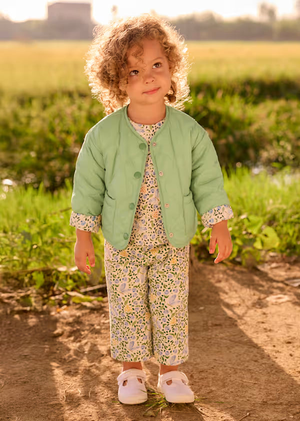 PANTALONE LUNGO FIORI MAYORAL GIRL