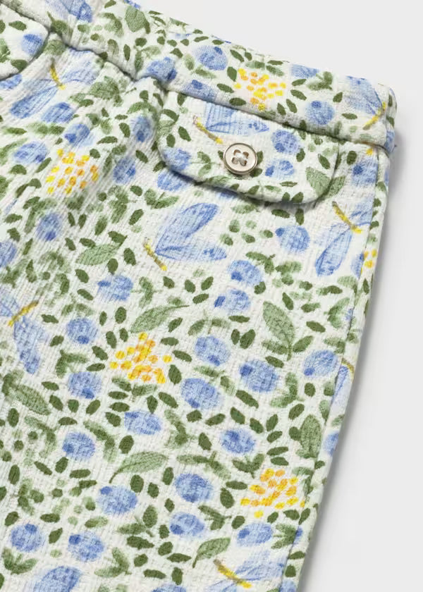 PANTALONE LUNGO FIORI MAYORAL GIRL