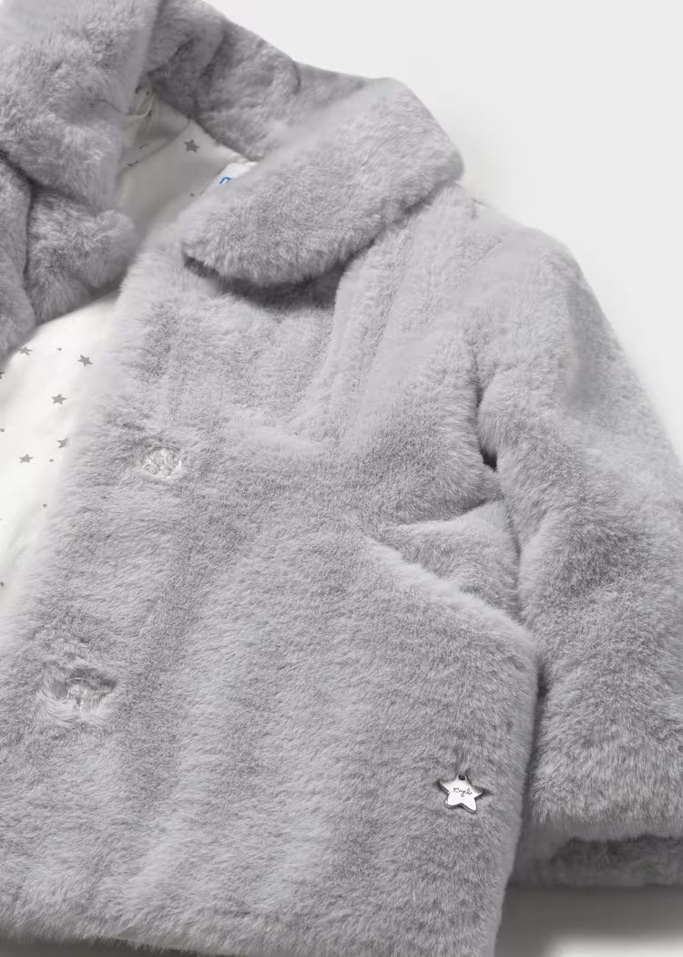 CAPPOTTO PELLICCIA MAYORAL GIRL