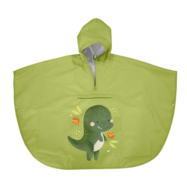 PONCHO PIOGGIA DINOSAURO SASSI BOY