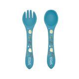 POSATE SILICONE ELEFANTE SASSI