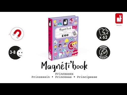 GIOCO LIBRO MAGNETICO PRINCIPESSE JANOD