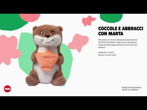 FABA COCCOLE E ABBRACCI CON MARTA