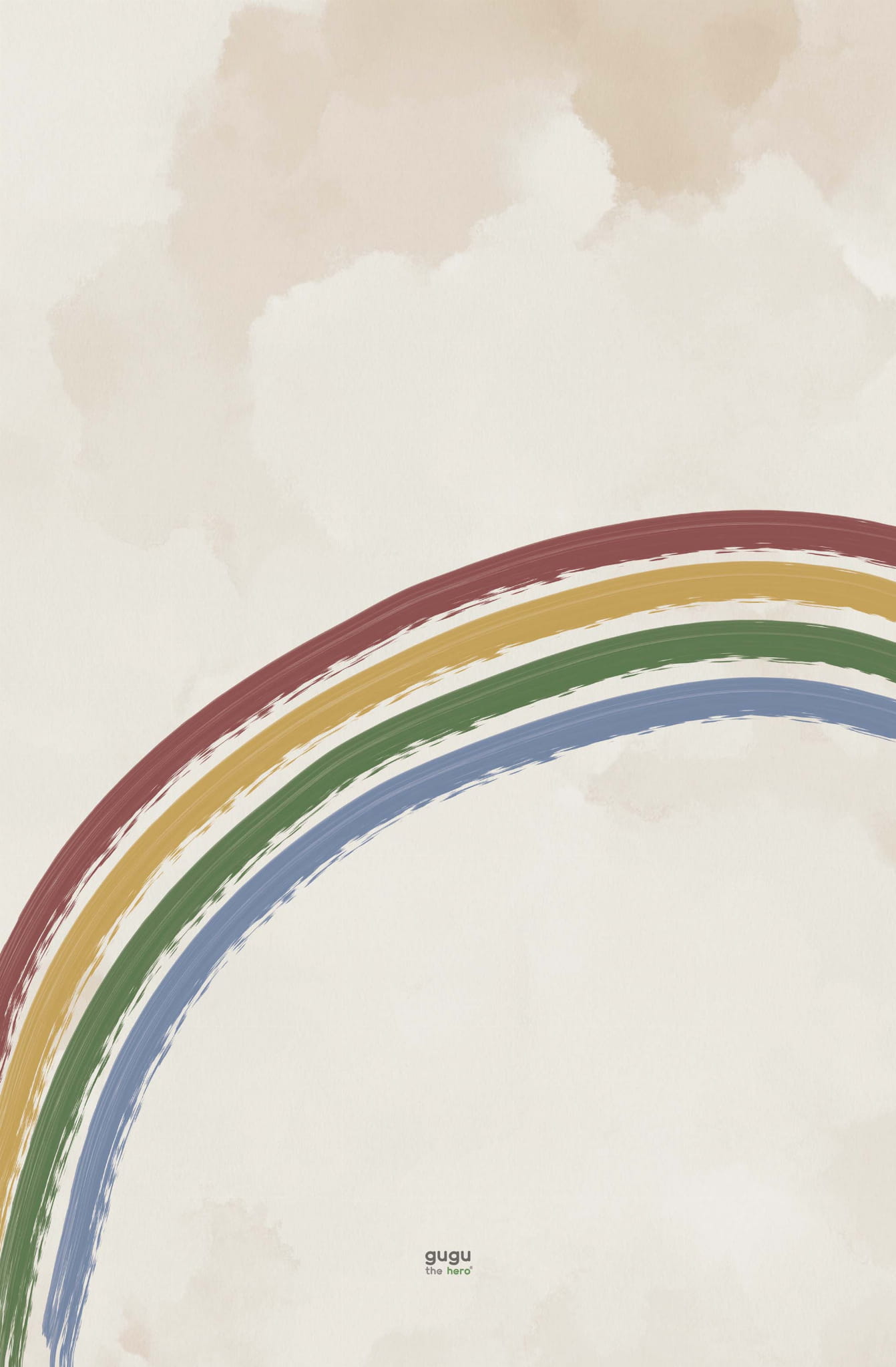 TAPPETO GUGU THE HERO RAIMBOW SKY RETTANGOLARE