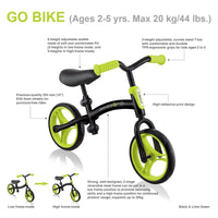 GO BIKE GLOBBER LIME