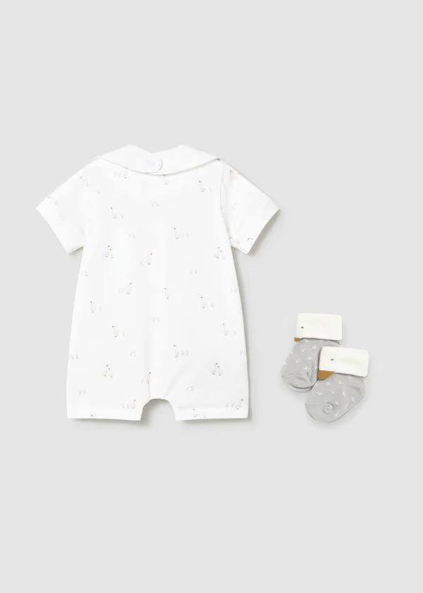 SET REGALO TUTINA CORTA BAVAGLIO CALZINI MAYORAL BOY