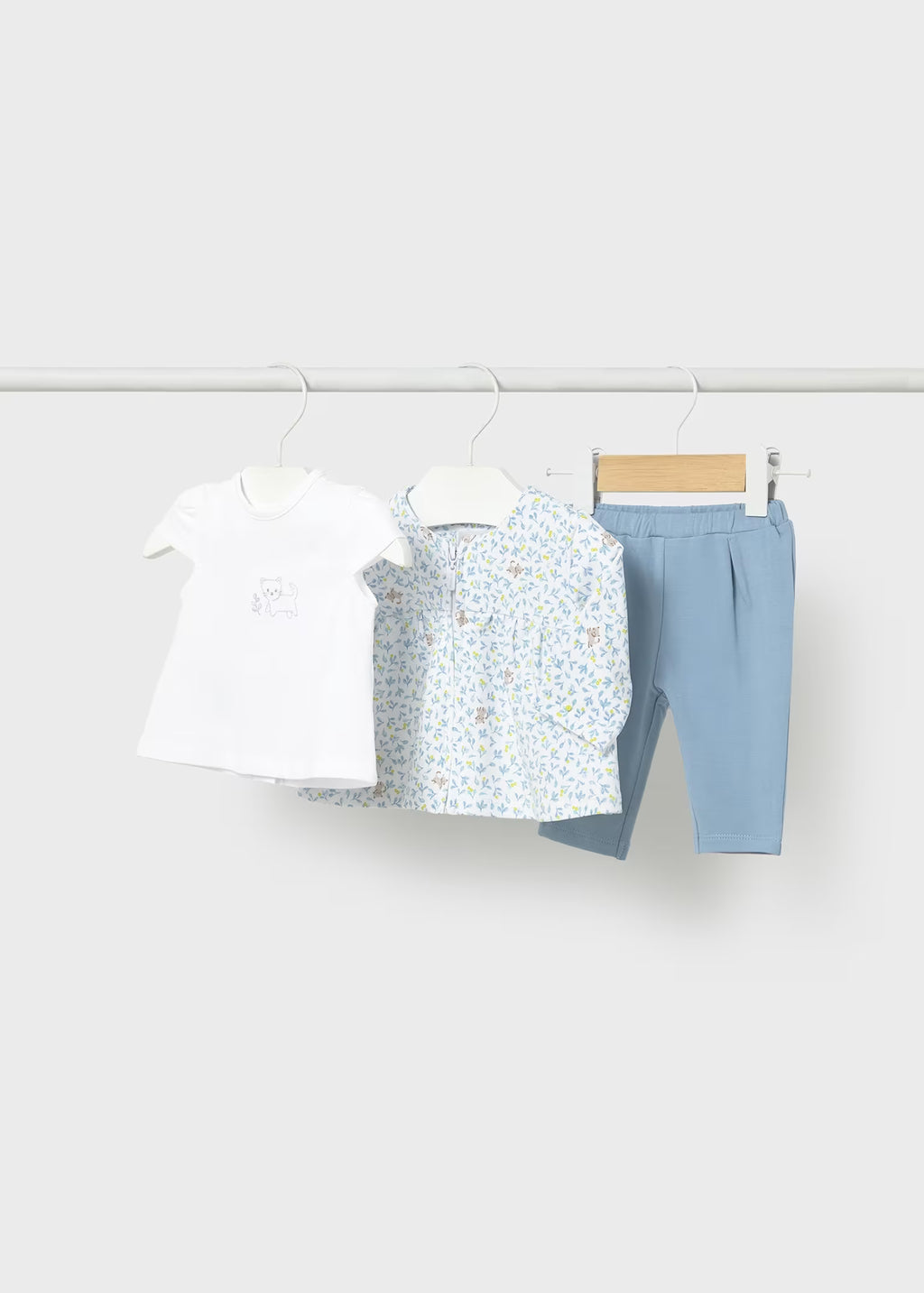 COMPLETO 3PZ FIORI MAYORAL GIRL