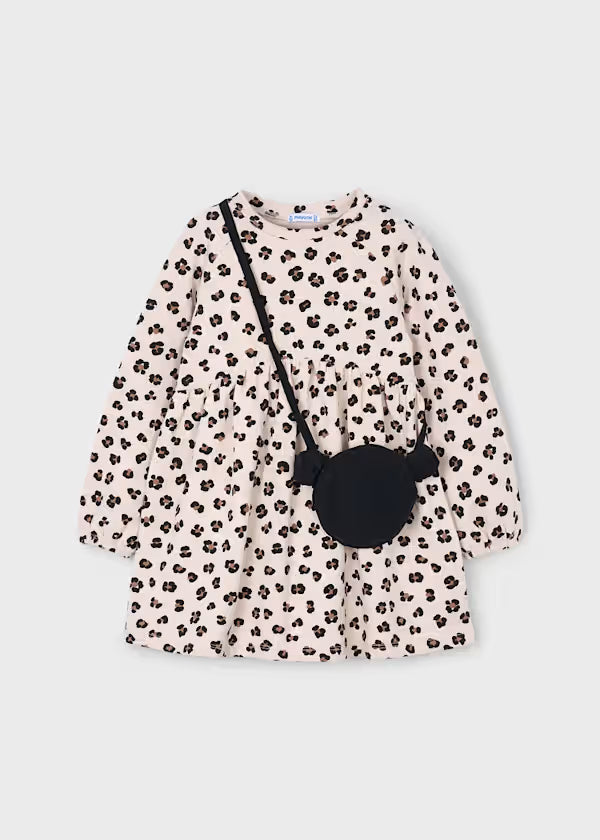 VESTITO FELPA+BORSA MAYORAL GIRL