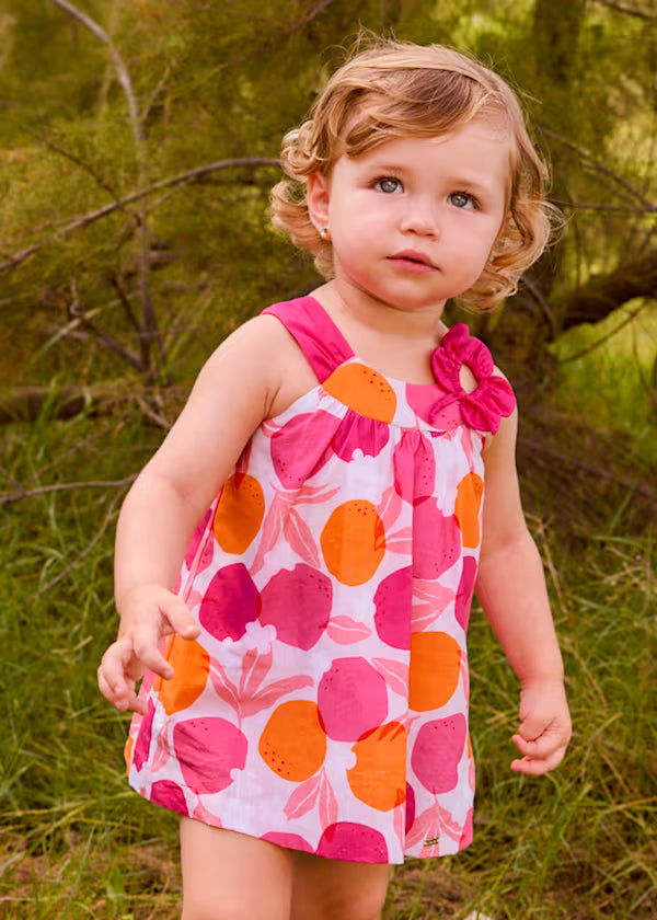 VESTITO STAMPATO FIORE MAYORAL GIRL