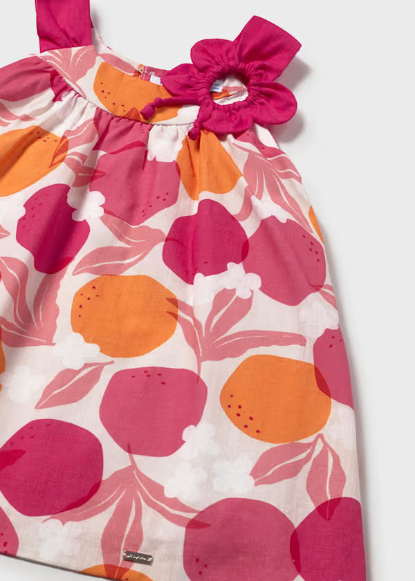 VESTITO STAMPATO FIORE MAYORAL GIRL