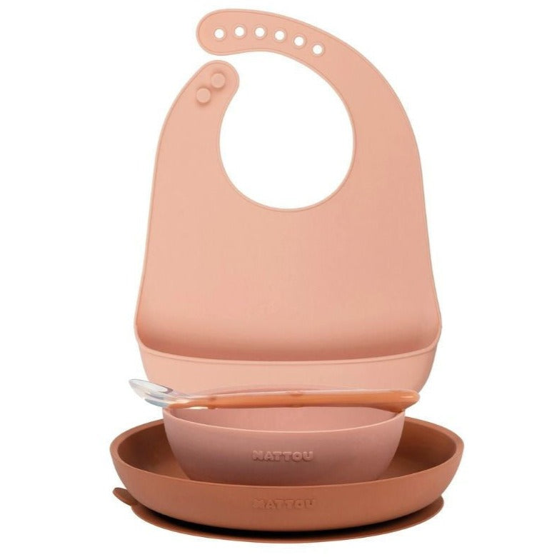 SET 4PZ PAPPA BAVAGLINO ROSA NATTOU