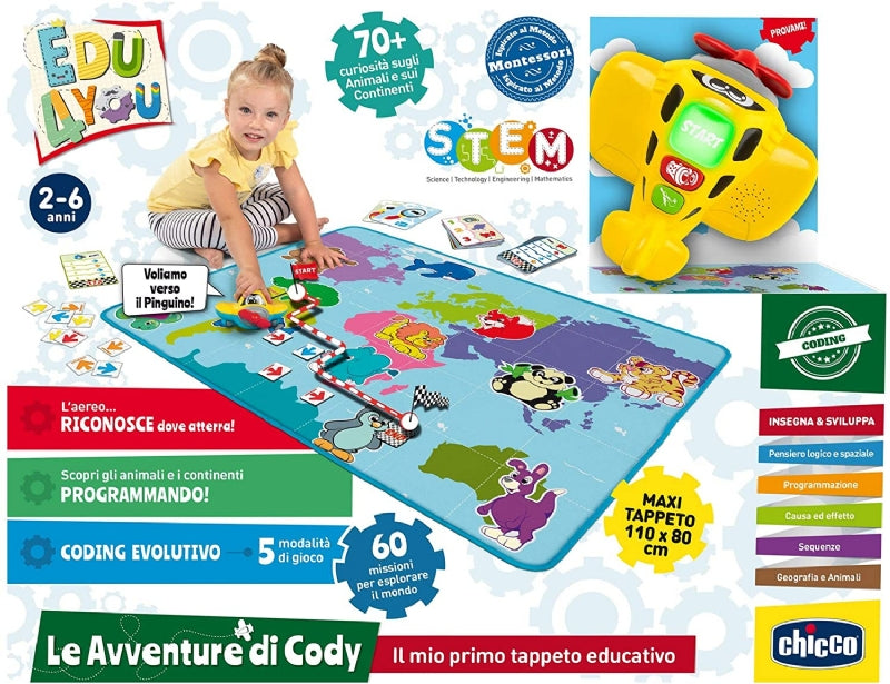 LE AVVENTURE DI CAPITAN CODY 2/6 ANNI                                           