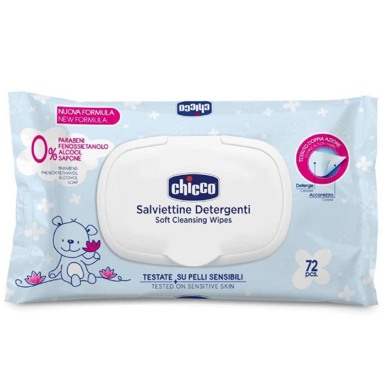 SALVIETTE DELICATE SENZA PROFUMO CHICCO                                         