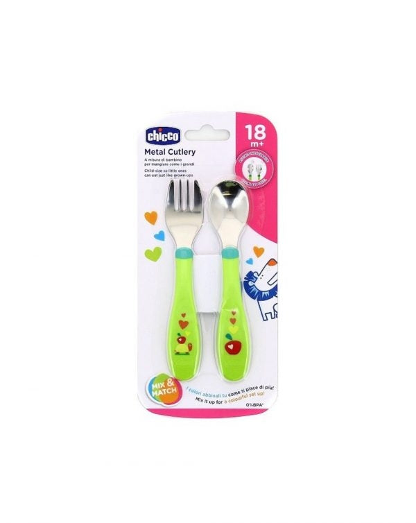 POSATINE INOX 18+ - ANNI VERDI