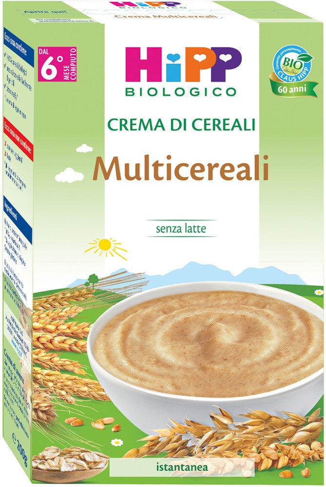 CREMA MULTICEREALI BIO HIPP - ANNI VERDI