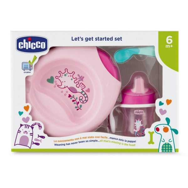 SET PAPPA 6M+  BIMBA CHICCO - ANNI VERDI