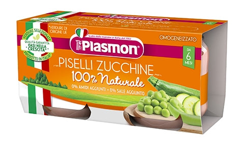 OMO PISELLI+ZUCCHINE PLASMON - ANNI VERDI