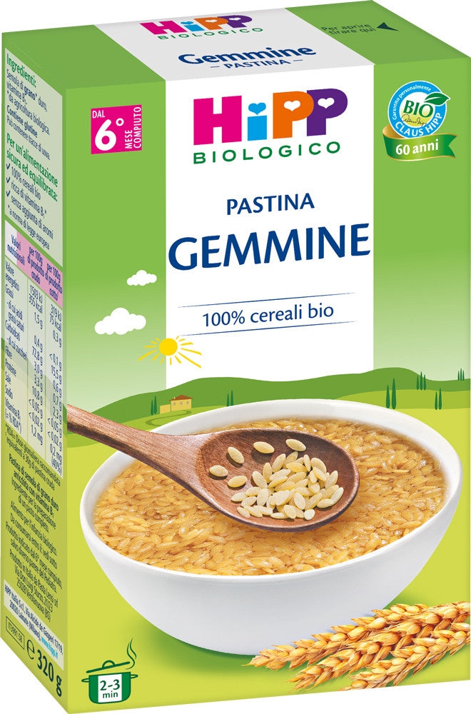 PASTINA GEMMINE HIPP 320GR - ANNI VERDI