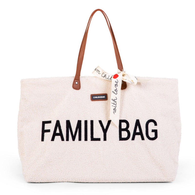 BORSA FAMILY BAG TEDDY OFF WHITE                                                