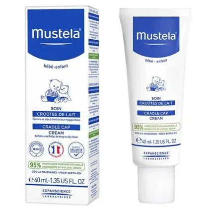 Mustela Trattamento Crosta Lattea 40ml cream for cradle cap treatment and sebaceous regulation in babies