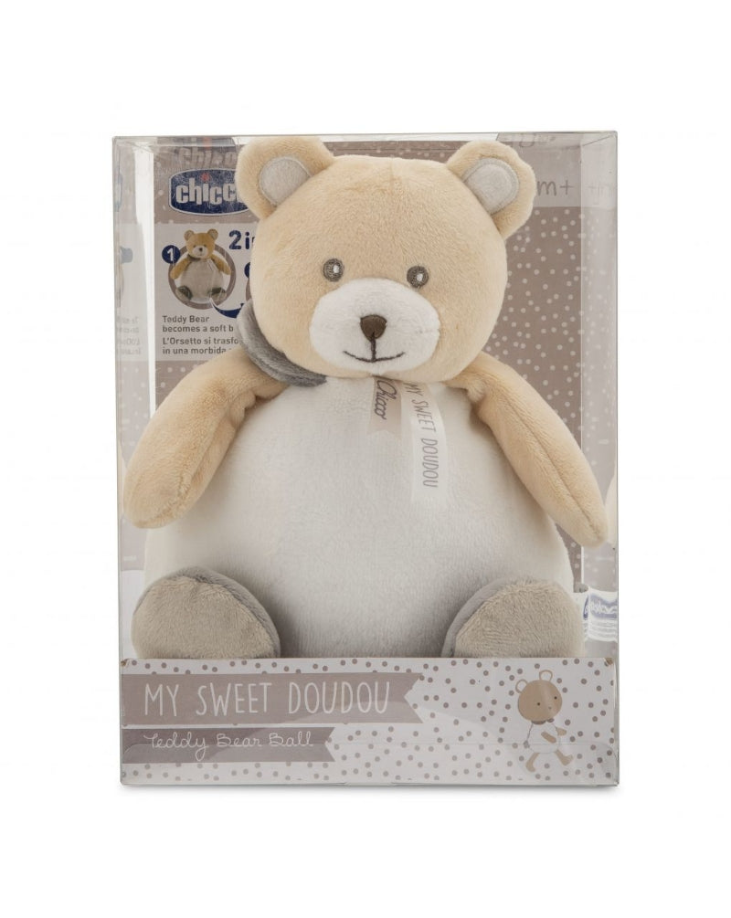 GIOCO ORSETTO PELUCHE DOUDOU MORBIDA PALLA – ANNI VERDI