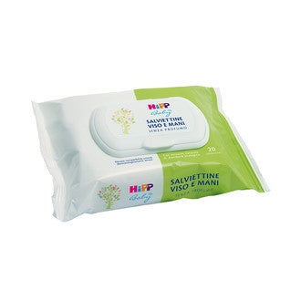 SALVIETTE VISO E MANI 20PZ HIPP - ANNI VERDI