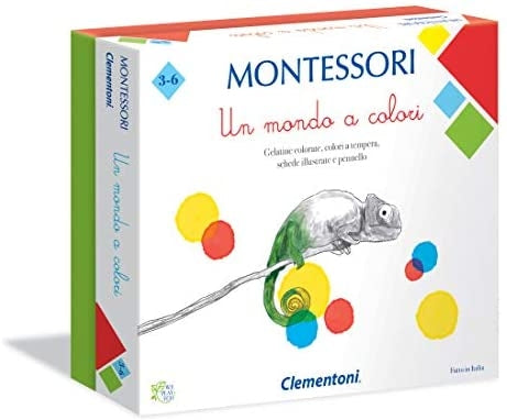 GIOCO MONTESSORI UN MONDO A COLORI 3-6                                          