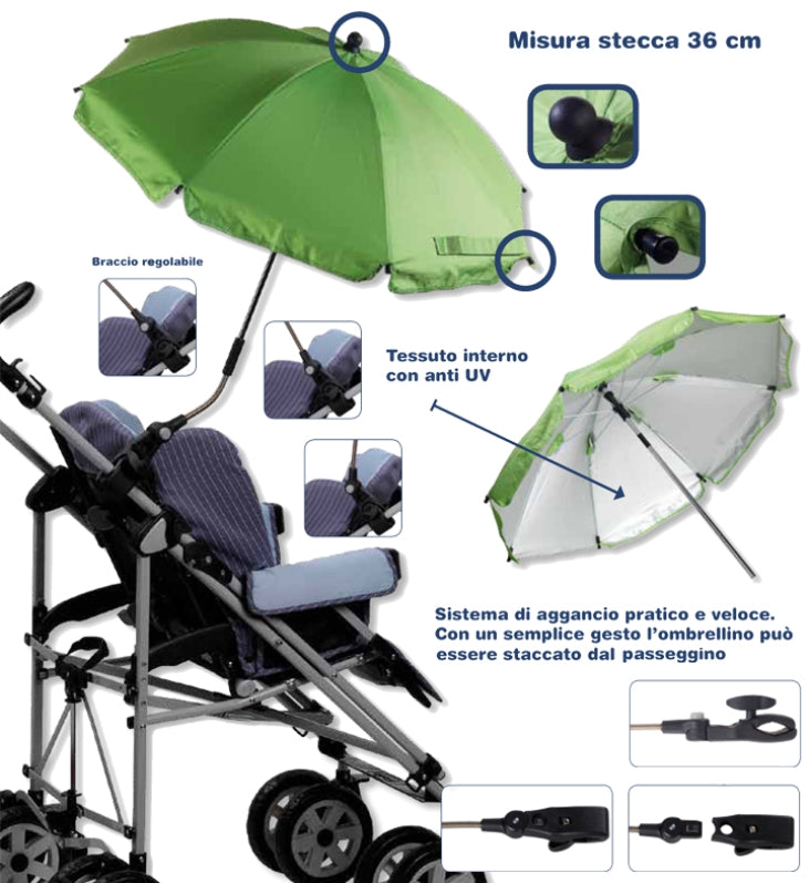 OMBRELLINO PARASOLE UNIVERSALE ANDY & HELEN