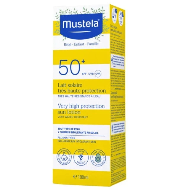 LATTE SOLARE SPF 50+ MUSTELA 100ML