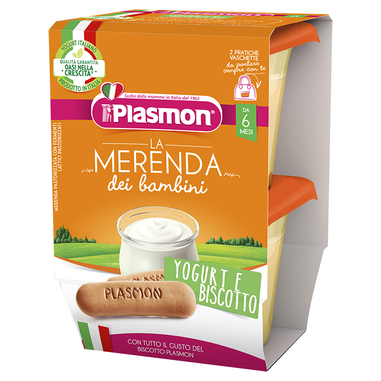 MERENDA YOGURT/BISCOTTO PLASMON 2X120 - ANNI VERDI